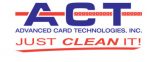 ACT Cleaning Cards